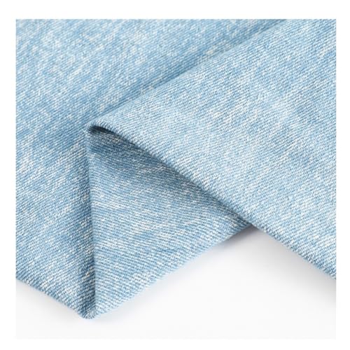 Tissu denim 160cm de large bleu pour couture de veste en jean