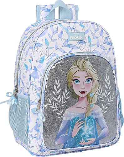 Safta-S4306449 Mochila Adapt.Carro Frozen II Memories 33X42X14Cm, Multicolor, Talla única (612273180)