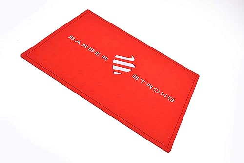 Miniatura 8 de Barber Strong Barber Shears and the Barber Cape - Cubierta de corte de pelo - Oro blanco de 24 quilates, delantal de barbero extra ancho en negro,