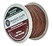 Mandala Crafts 1mm 109 Yards Brown Cotton Waxed Cord for Jewelry Making Bracelet Cord Waxed String - Beading String Thread Jewelry Cords for Necklaces String