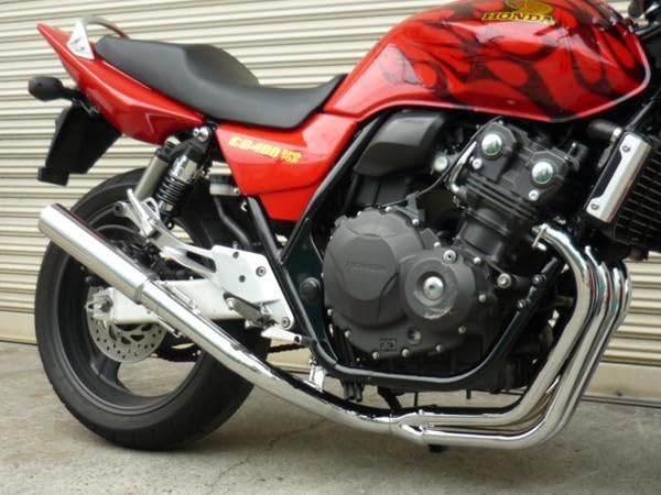 Amazon | PRETTY RACING製 CB400SF REVO 4-1管 アルミサイレンサー