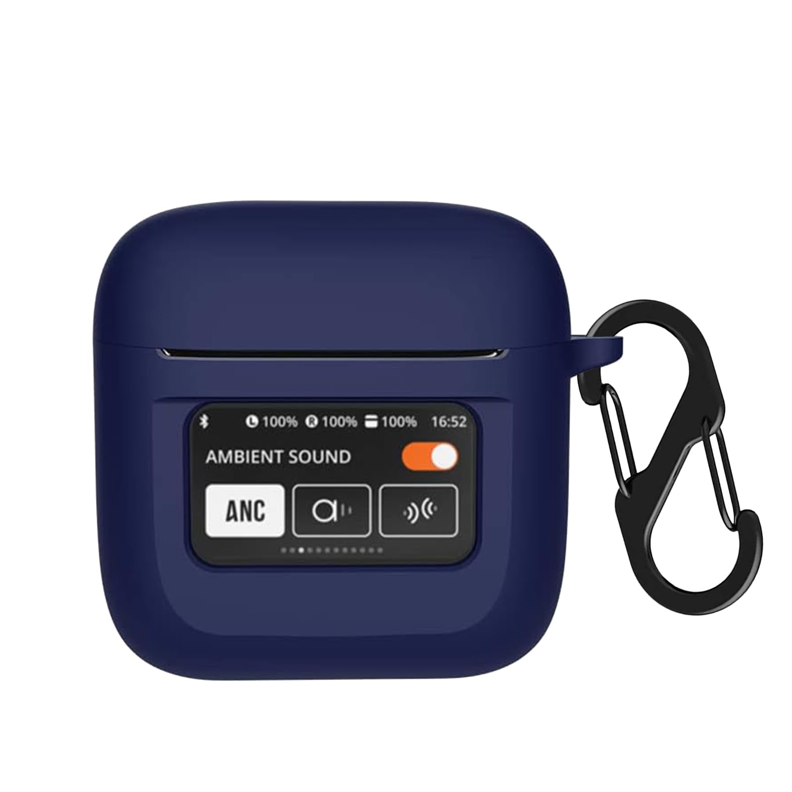 SURITCH - Funda Protectora Para Beats Studio Buds 2021, Studio Buds+ Plus 2023 Con Mosquetón