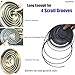 Tip Seal Service for Agilent Triscroll 600 Dry Scroll Pumps, Tip Seal Changing Optional Solution for Industrial Lab & RD Projects, Substitute Replacement Kit for Scroll Pump Repair, 1pcs, Black