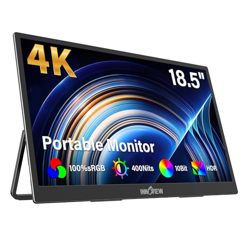 Amazon.co.jp: InnoView 4K ポータブルモニター 18.5インチ 3840x2160