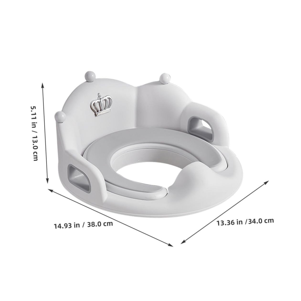POPETPOP Asiento de Pp Cómodo Niños en para Inodoro Desmontable y Pequeños de Accesorio para Entrenamiento para Ir al Baño Casa para Niñas