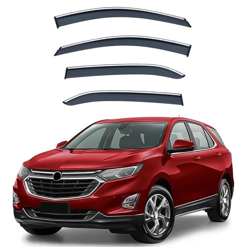 Déflecteurs de vent de voiture Holden Equinox 2017-2024, roulez vitres ouvertes sous la pluie