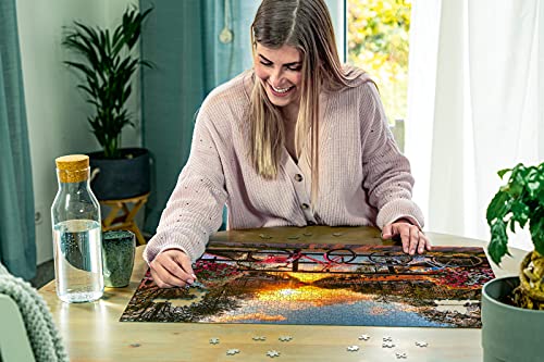 Ravensburger Puzzle 19606 - Fahrräder in Amsterdam - 1000 Teile Puzzle für Erwachsene und Kinder ab 14 Jahren, 70 x 50… – Bild 5