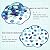 Swpeet 1Ib Glass Mosaic Tiles Pieces Stained Glass for Crafts, Mixed Colors and Patterns (Mosaic Tiles E)