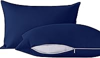 Vista 34 de NTBAY Paquete de 2 almohadas para niños pequeños con fundas de almohada, alternativa al plumón de algodón suave de 13 x 18 pulgadas, almohada