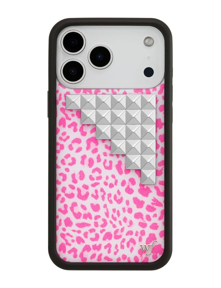 Image of Wildflower Cases - iPhone 17 Pro Max Compatible - Pink Meow Stud