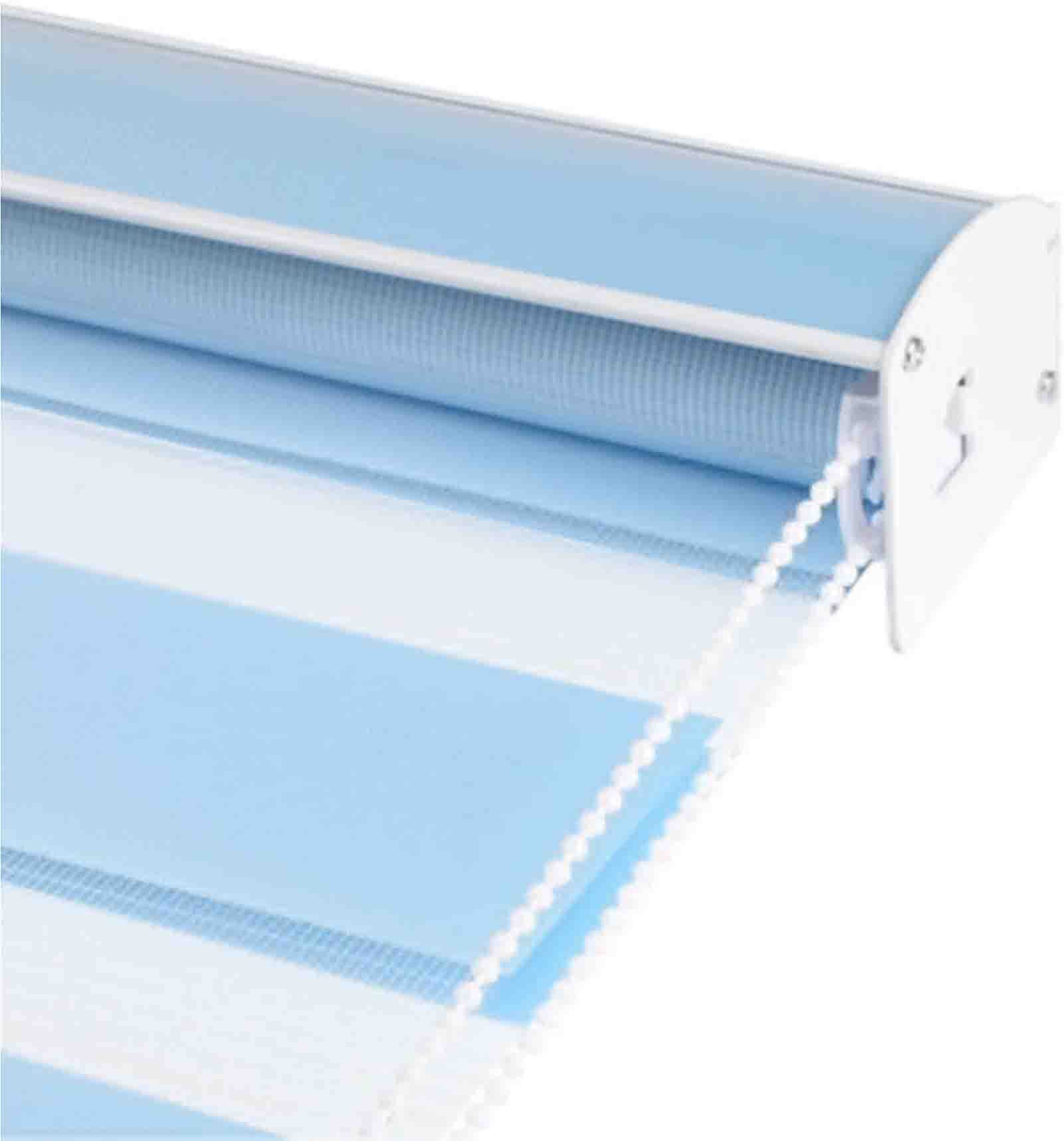 FJAUOQ Enrouleur Occultant Protection Solaire et Visuelle Facile à Installer Store Enrouleur Naturel Personnalisable pour Fenetre de Toit ou Porte,B,90x150cm