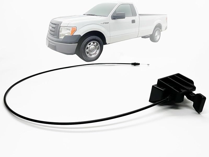 Cabo de abertura do capô Auto Parts Avenue com alça para Ford F-150 2009–2014 e F-150 SVT Raptor 2010–2014 – 1 unidade