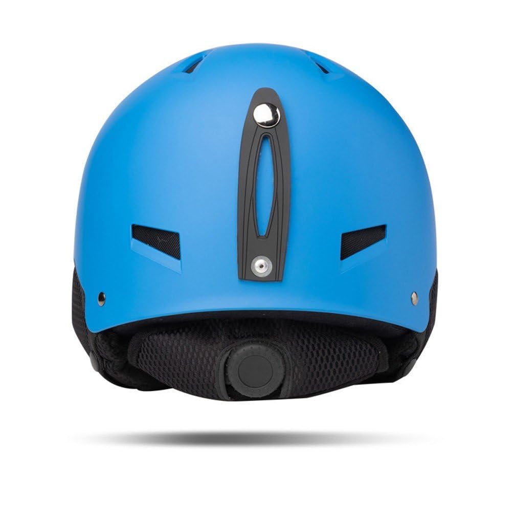 Zimowy kask snowboardowy z nausznikami ciepły unisex kask narciarski kask do sportów śnieżnych ze stałym paskiem ochronny kask narciarski do uprawiania sportów na nartach