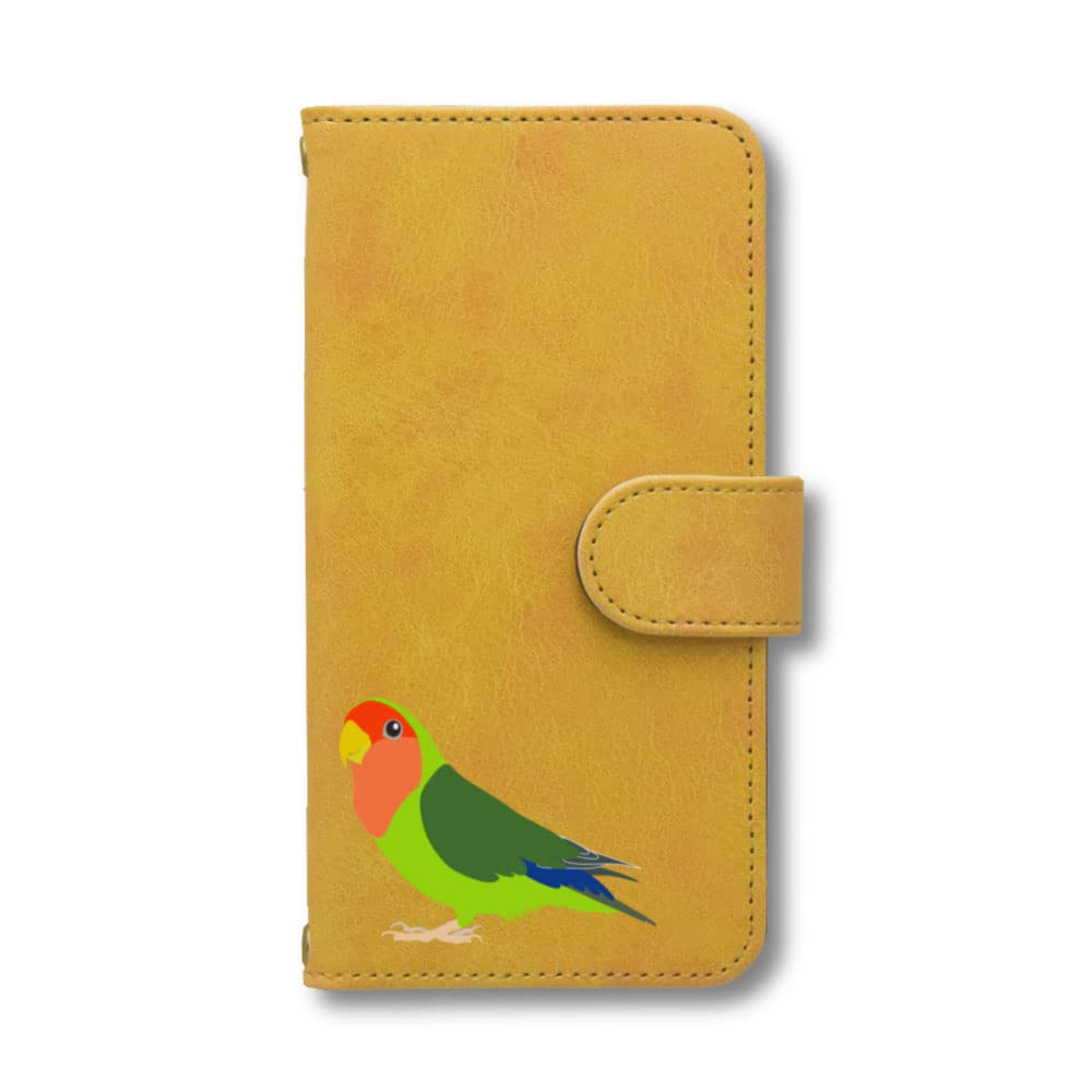 Amazon.co.jp: コザクラインコ スマホケース Android 手帳型
