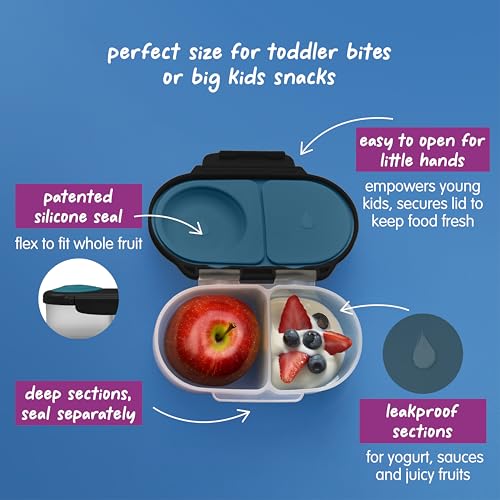 Image of b.box Snack Box, Snack Containers for Kids, Kids Lunch Box, Toddler Snacks