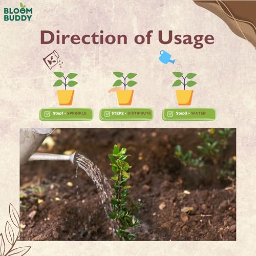 Image of Bloom Buddy Vermicompost 4.5kg & Neem Cake Powder 450g Combo - Enrich Soil & Naturally Fertilize Plants