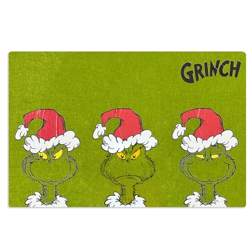 The Grinch – Platzmatte Platzdeckchen Filz 45×30cm Grün Tischdeko...