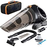 Viinice Auto-Staubsauger-Mini-Handheld-Auto-Staubsauger mit 5000pa Leistungsstarker Saug for Wohnwagenbüro liuguifeng