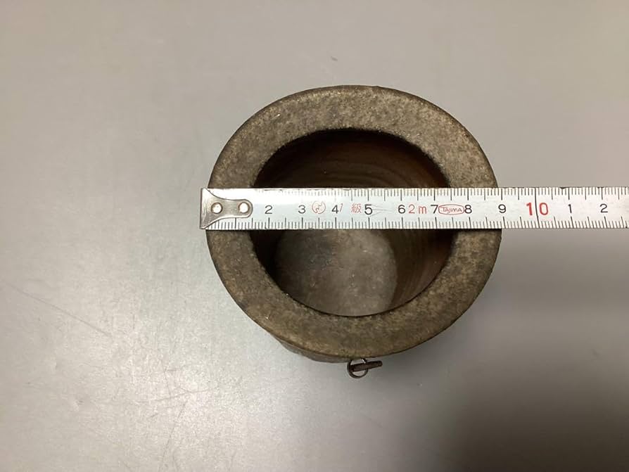 Amazon.co.jp: 備前焼 花瓶 作家物 作者不明 箱無し 掛け花入 窯