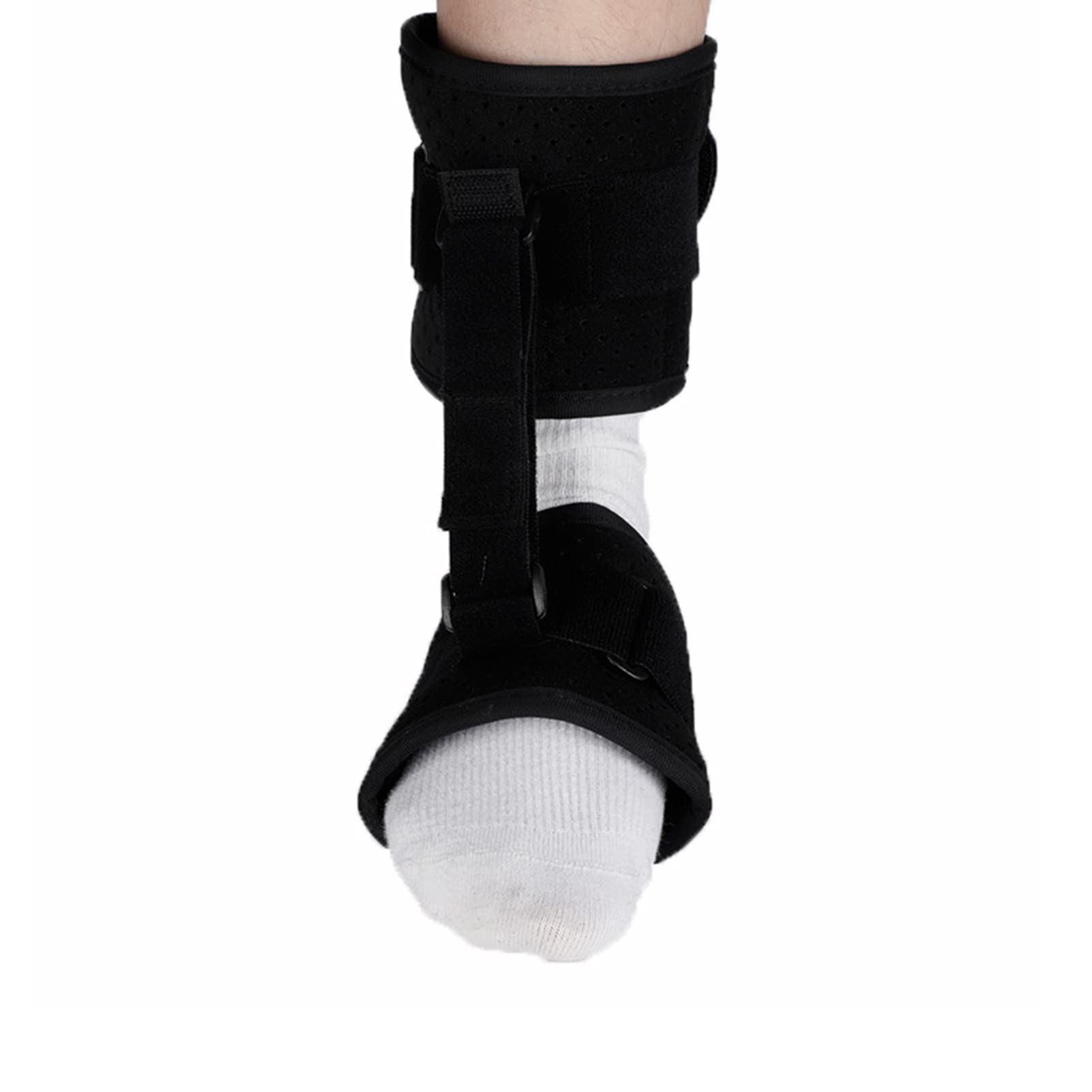 Pepisky Foot Splint Brace Plantar Fasciitis Splint Drop Foot Orthotic Brace for Tendonitis Heel and Ankle Pain Day and Night 1pc