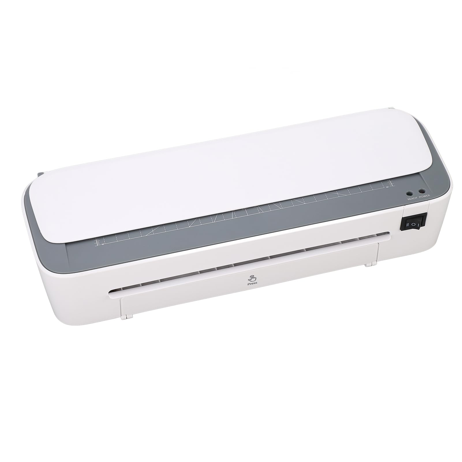 Macchina Laminatoria Versatile con Taglierina e Rotonde - Modalità Calda Rapida, Calda/fredda per Ufficio, Scuola e Business, Plug 220v -240v UE (Plug 220-240 V.)