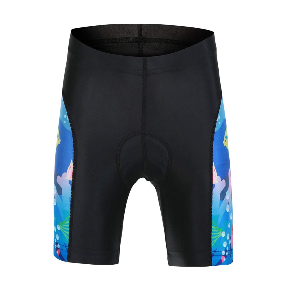 Pantalón corto de ciclismo para niños.