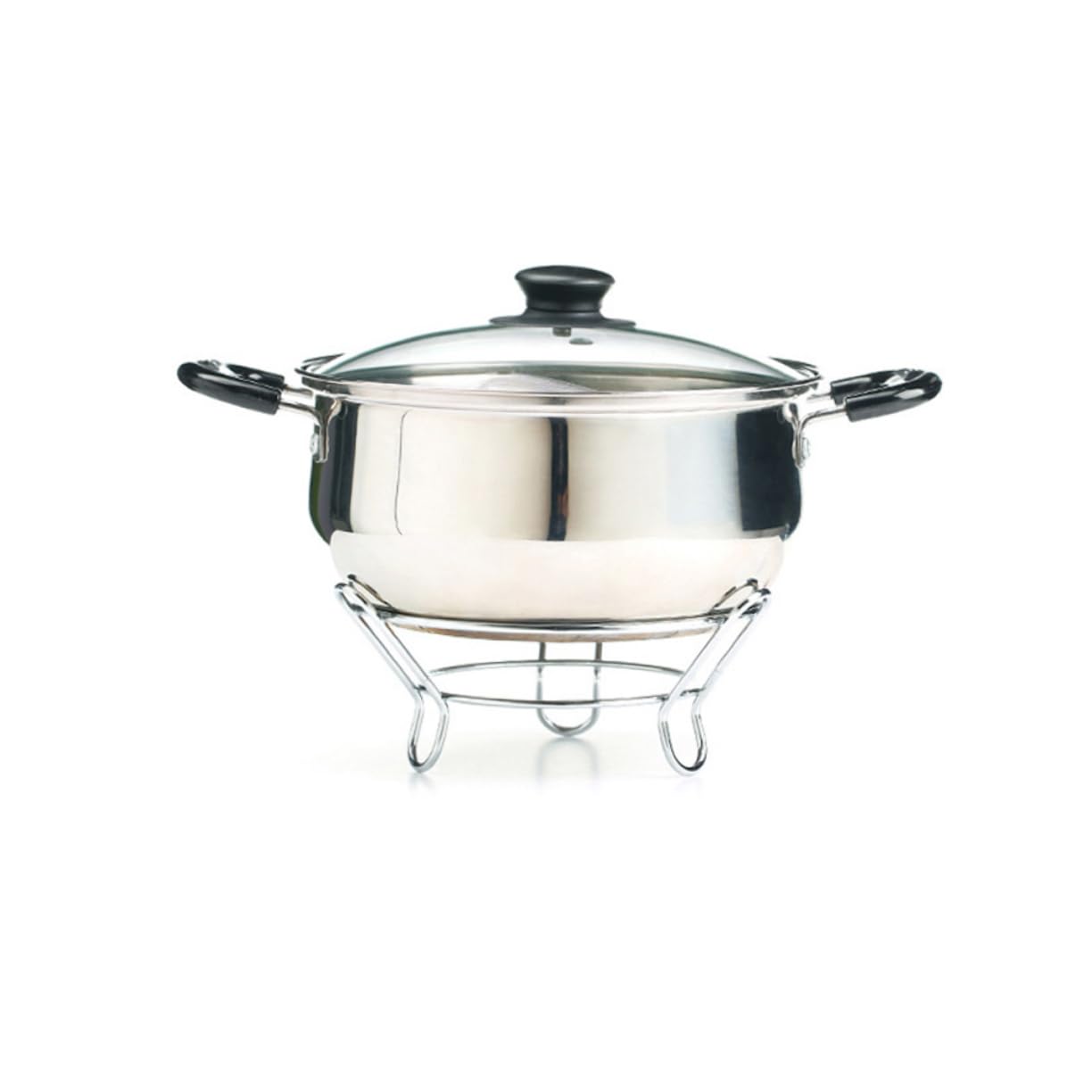 Support de casserole en acier inoxydable lot de 2 dessous de plat cuisine