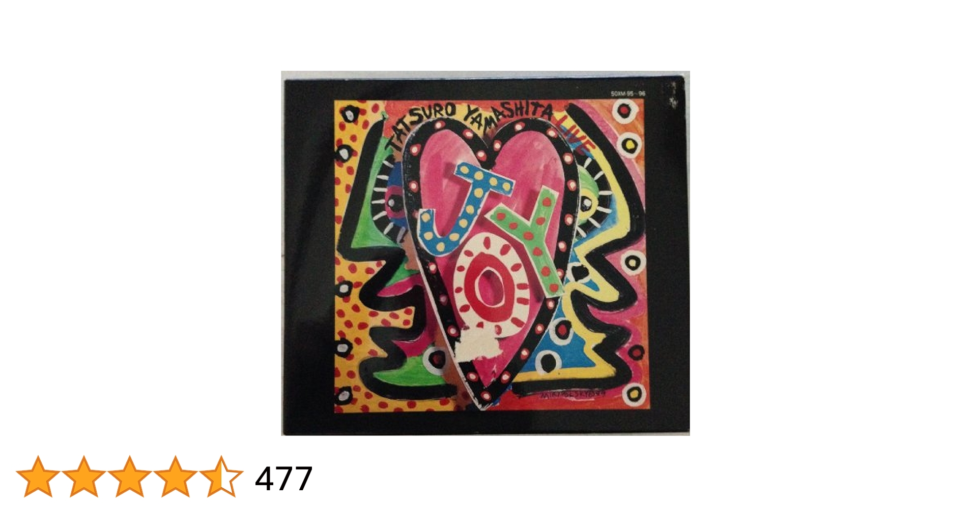 貴重　見本盤　cd 山下達郎　joy ２枚組　promo Amazon.co.jp: JOY～TATSURO YAMASHITA LIVE: ミュージック