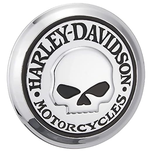 ハーレーダビッドソン(Harley Davidson) フュエルキャップ・メダリオン SKULL XL SMA 99670-04