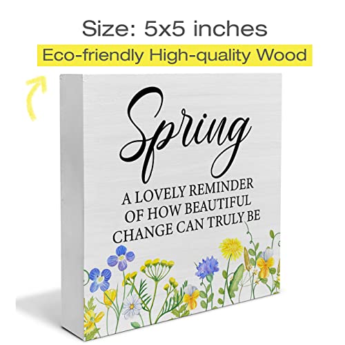 Springalovelyreminderwoodenboxsignfarmhousespringwoodboxsignartblocksdeskdecorrusticsignsforshelftabletophomedecoration5x5inch Urban Country Home Decor Spring a lovely reminder wooden box sign farmhouse spring wood box sign art blocks desk decor rustic signs for shelf tabletop home decoration 5 x 5 inch urban country home decor