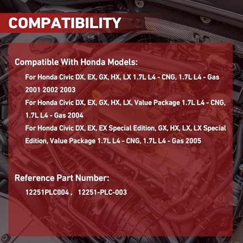 Image of Cylinder Head Gasket Set for Honda Civic 2001 2002 2003 2004 2005 Models OE 12251PLC004 12251-PLC-003