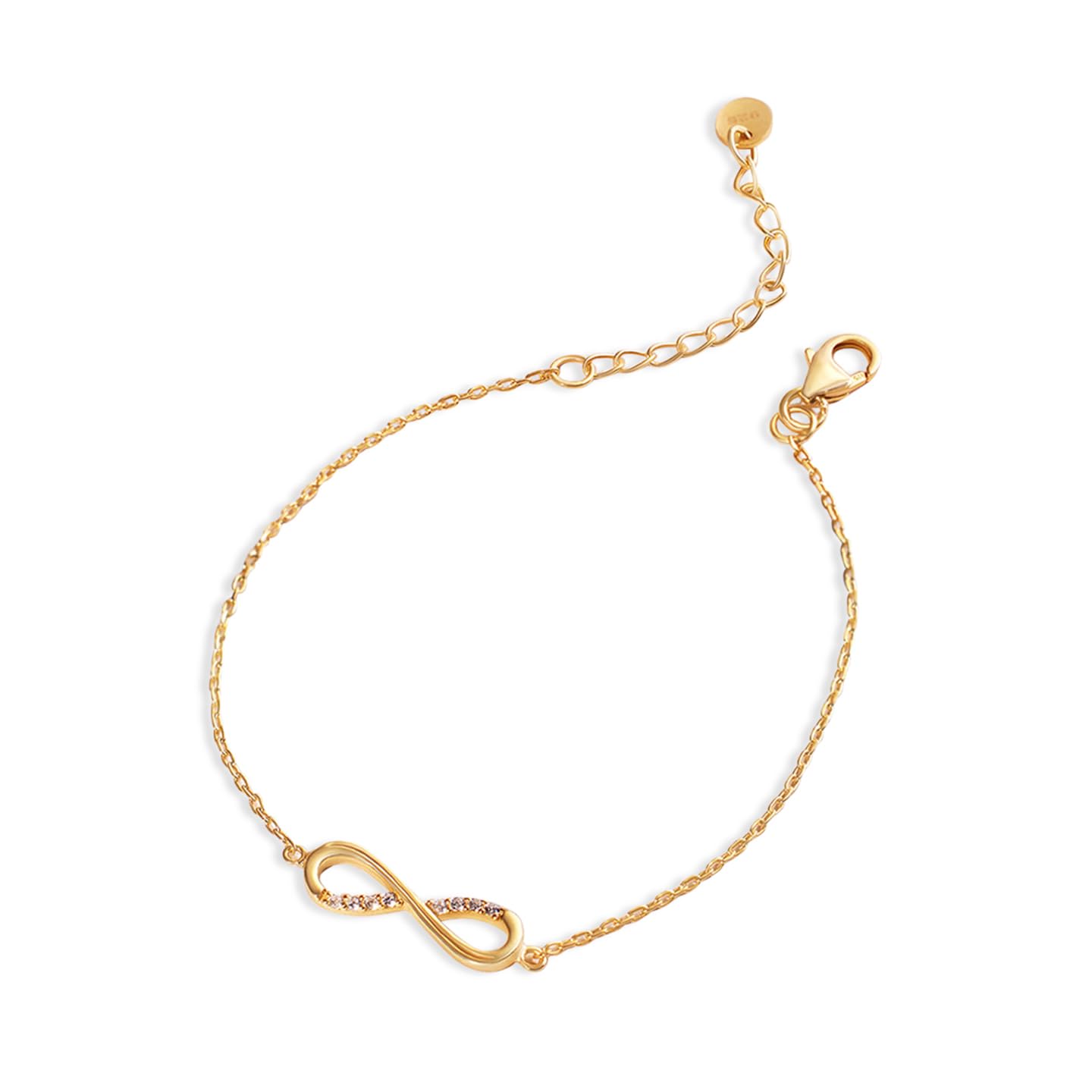 See full amazon price history chart for March by FableStreet 925 Sterling Silver 18K Gold Plated Silver Infinity Bracelet| Gift for Women & Girls | Certificate of Authenticity and 925 Stamp March by FableStreet 925 Sterling Silver 18K Gold Plated Silver Infinity Bracelet| Gift for Women & Girls | Certificate of Authenticity and 925 Stamp (B0CTKNSLX1) Amazon Price History, Amazon Price Tracker