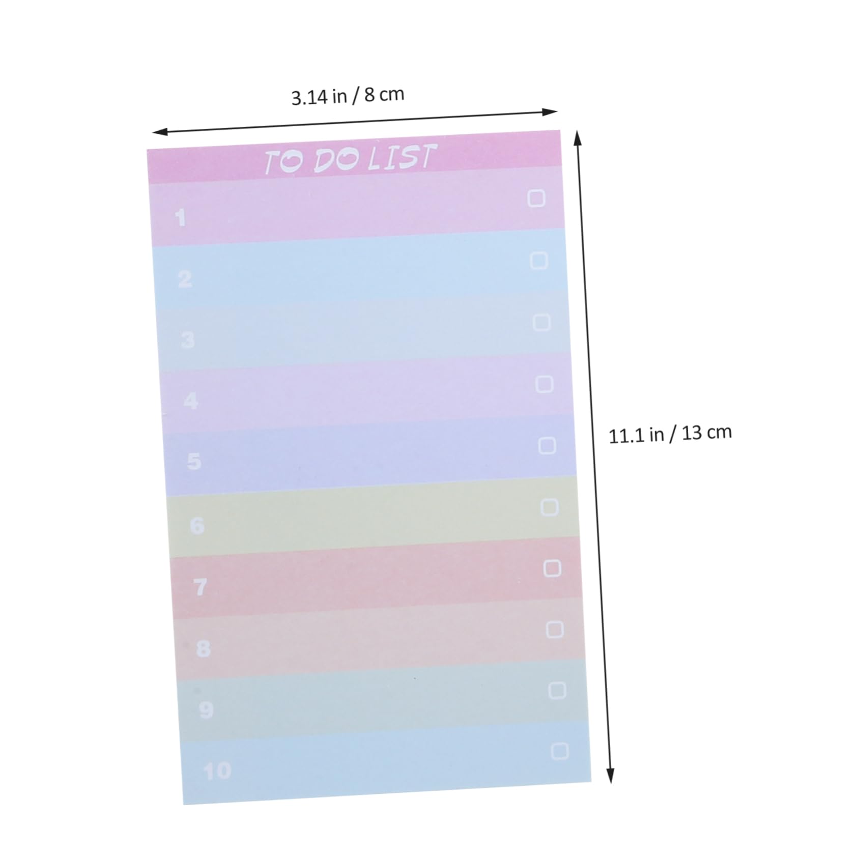 Tofficu 4 Ensembles Faire Du Pad Petit Bloc-notes Planificateur Non Daté Bloc-notes D'étude Planificateur Sans Date Le Cahier Faire Un Cahier Planificateur D'études Papier 12 Pièces * 4