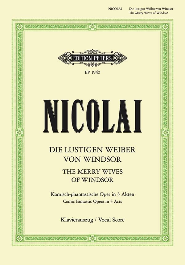 Otto NicolaiThe Merry Wives of Windsor