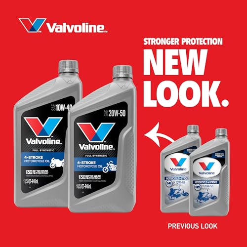 Valvoline 4-Stroke Motorcycle Full Synthetic 10W-40 4 Valvoline 4-Stroke Motorcycle Full Synthetic 10W-40