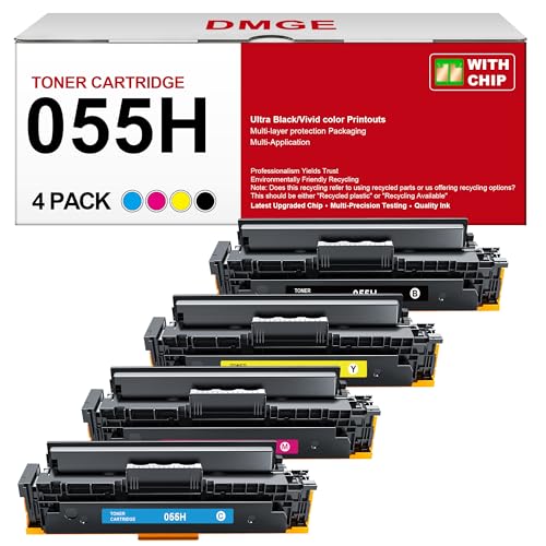 Amazon.co.jp: 055H トナー 4個パック。 : パソコン・周辺機器