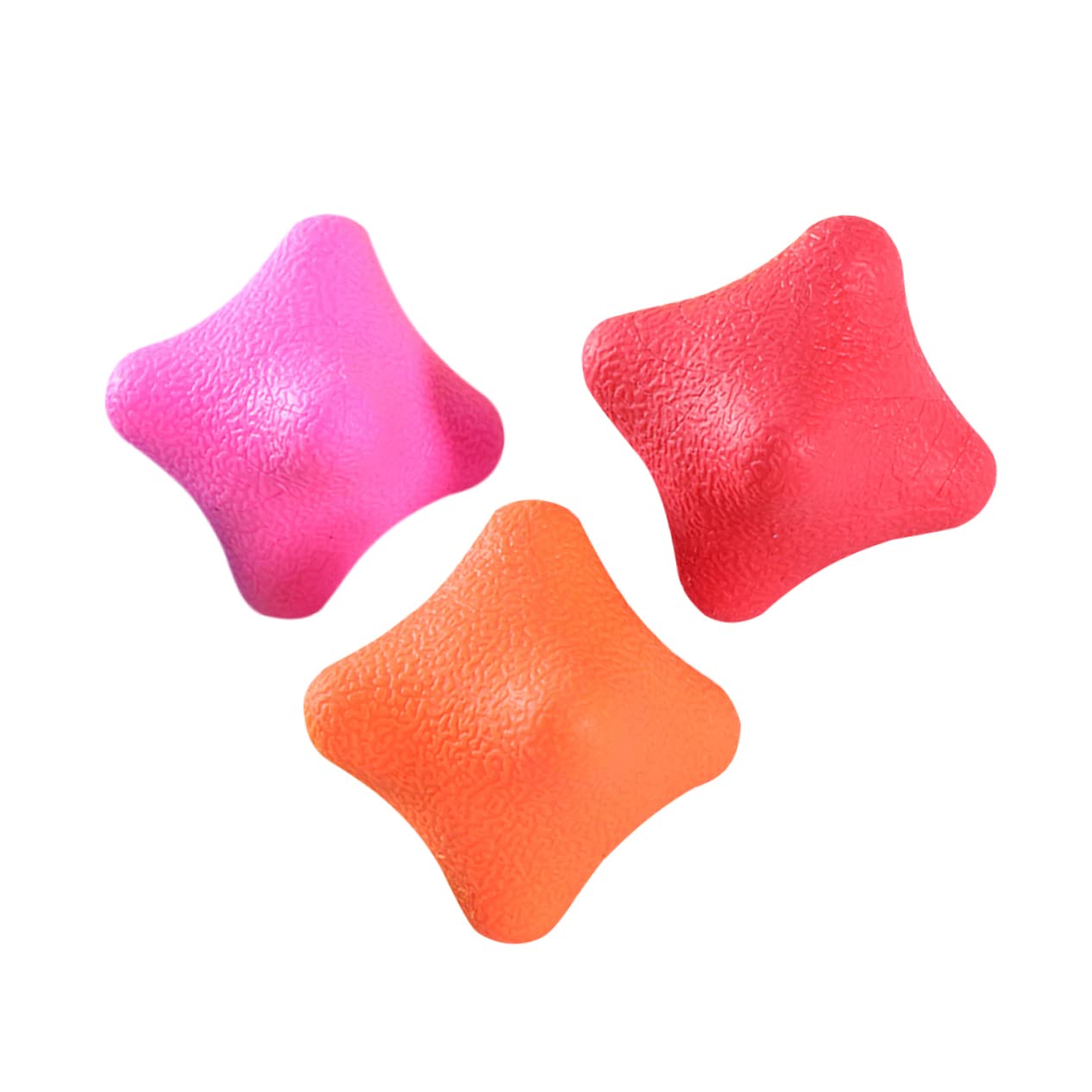 Anneome Agility Reaction Balls 3 Pcs Reflex Trainer Balls Tennis Badminton Random Color