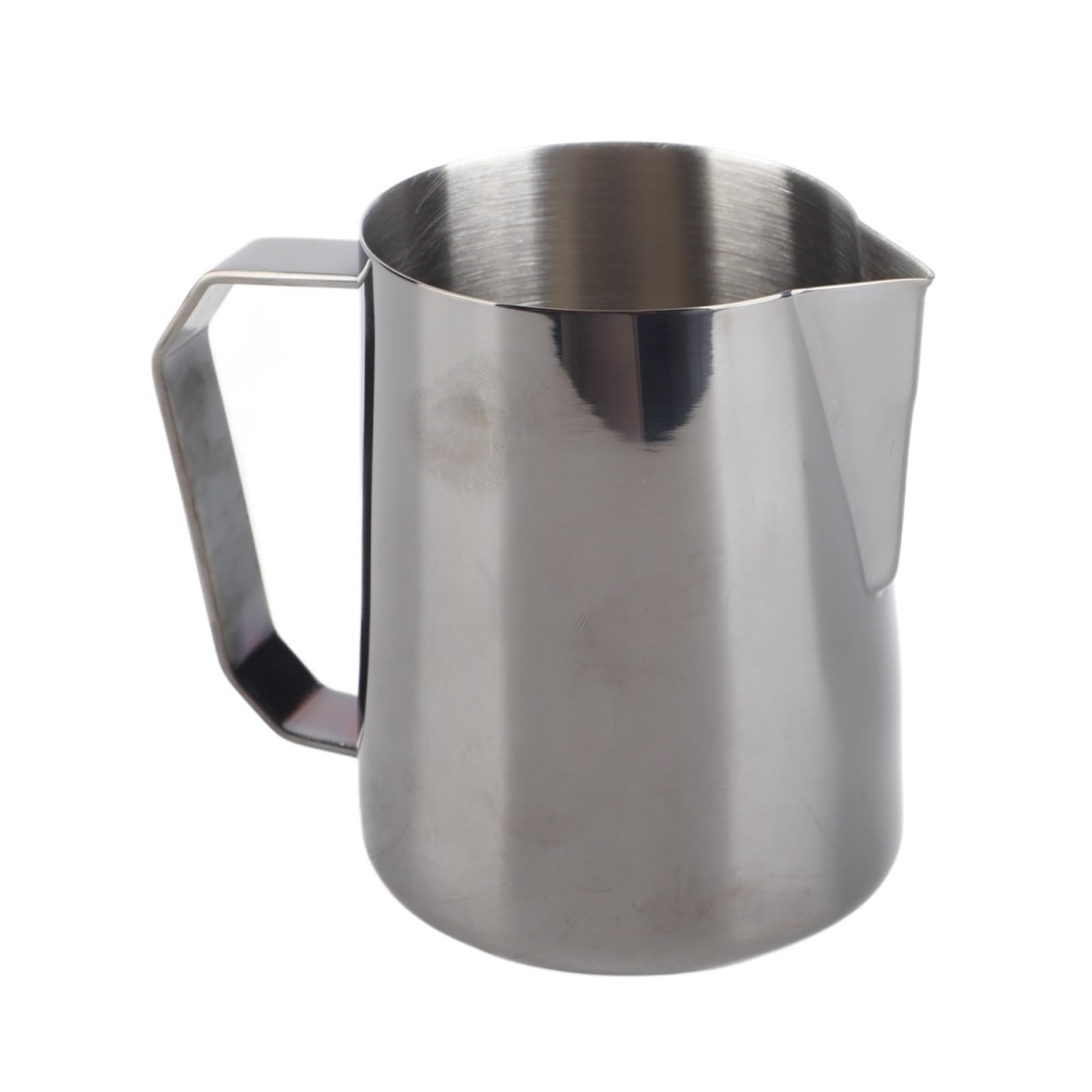 Jarra de espuma café 450ml, taza leche, Latte Art, Espumador acero inoxidable, mezcladora, herramienta for expreso Barista, 2 uds Para café(Grey)