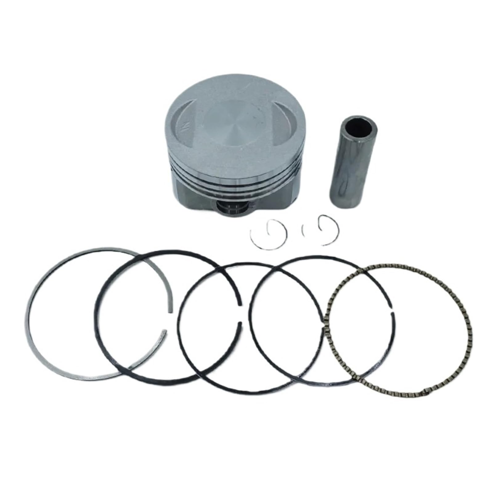 Fasce Elastiche 70mm Per WH250 Per WH 250 Motore 16mm Pin Assemblaggio Con Anelli Foro Kit Pistone Moto Pistone