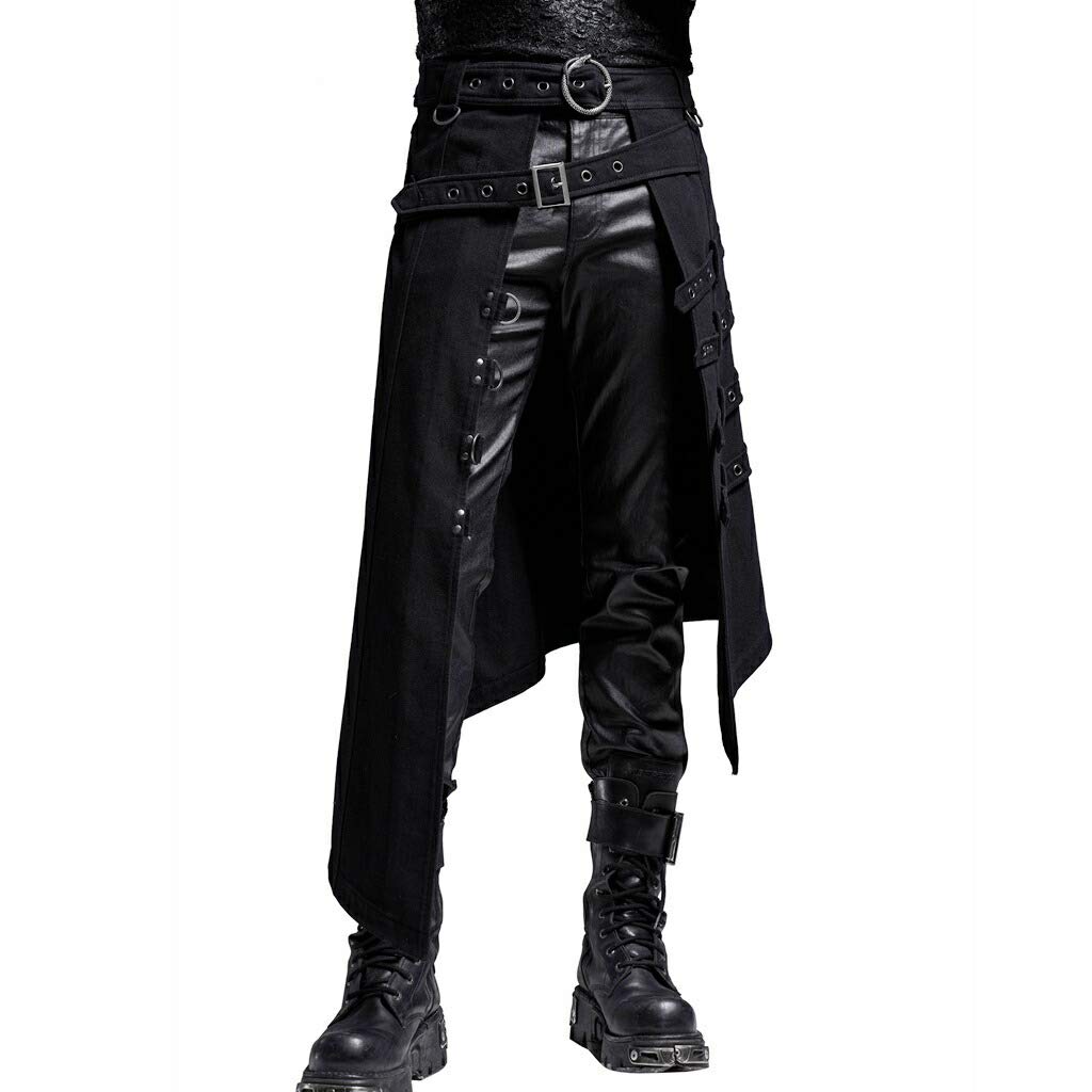 pan a noise ロングカットソー トップス ダメージ ゴスロリ 黒