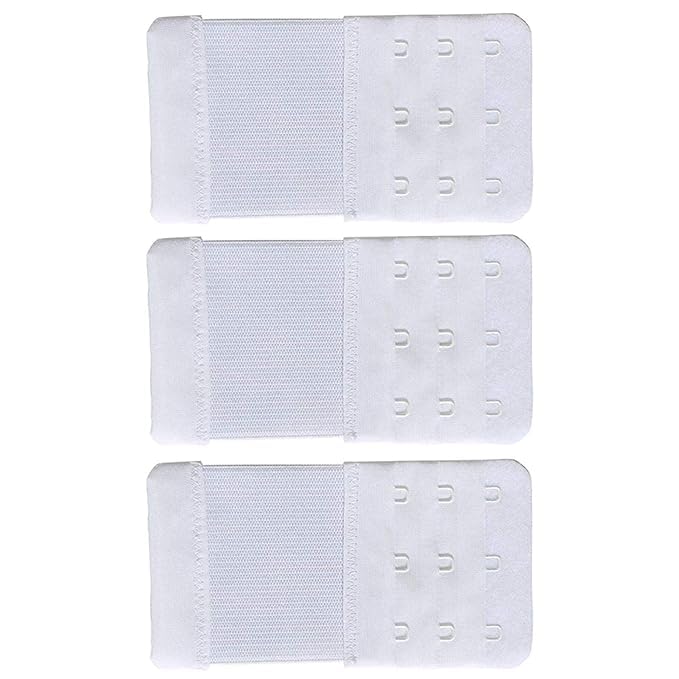 Women's Plain/Solid Bra Extender (Skin, Black, White Free Size)-image-30