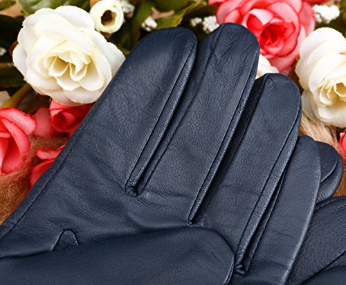 NappaNovum - Guanti - Uomo Navy Touch Large