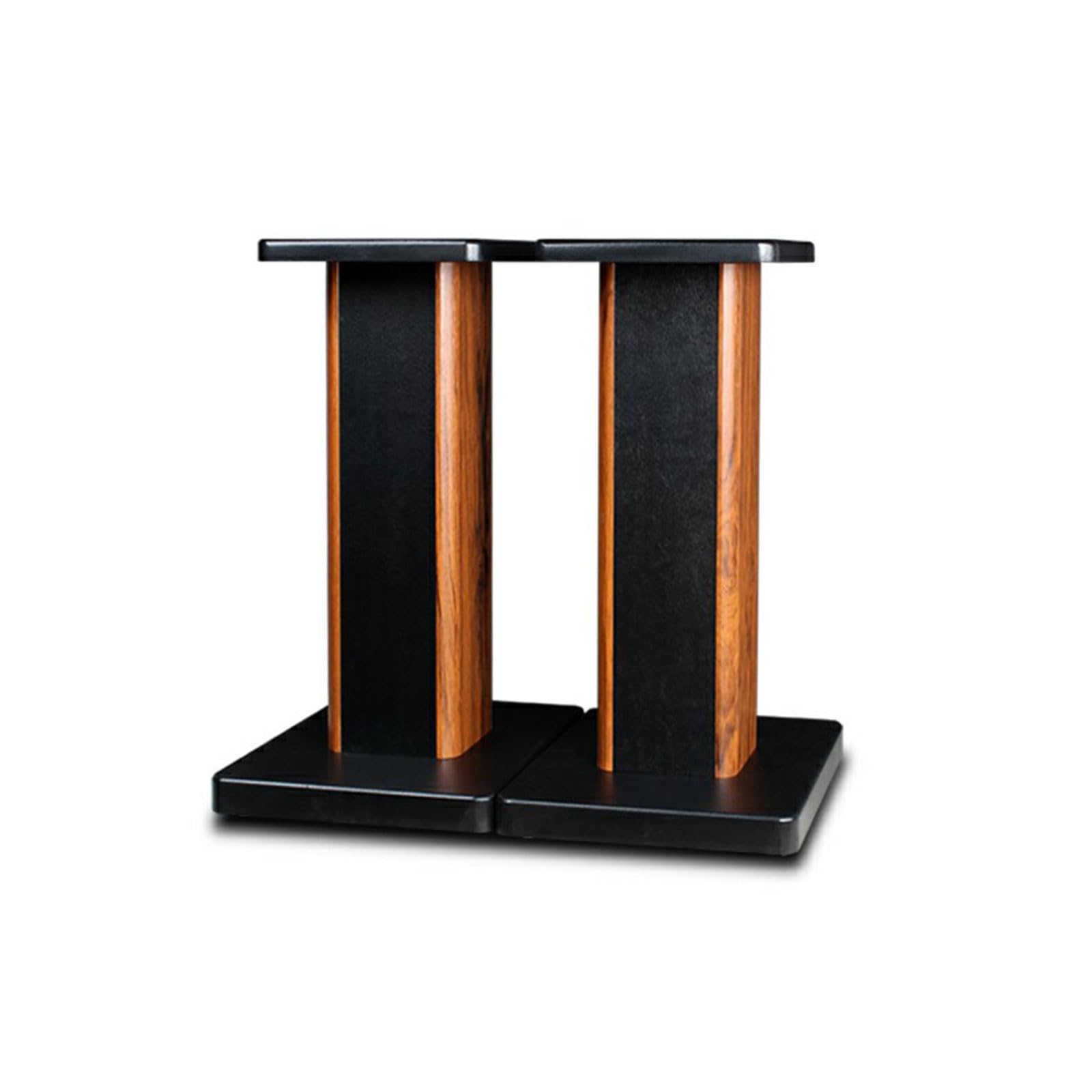 Soportes de altavoz de pie para sistema de sonido envolvente, altura ajustable de 15 a 90 cm, ideal para cine en casa y estudio de música, relleno de arena para amortiguación de vibraciones, 1 par