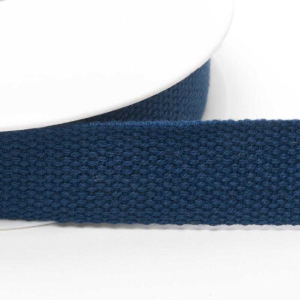 30mm Cotton Webbing 1.5mm Thick Bag Handle Etc 36 Color Buy 1 2 or 4 Metres 920D, 019c Dark Navy, 1 Metre