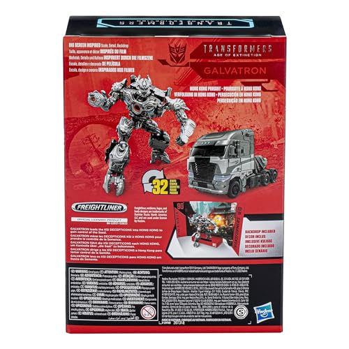 Image of TRANSFORMERS Toys Studio Series 90 Voyager Class Age of Extinction Galvatron Action Figure - Ages 8 and Up, 6.5-inch