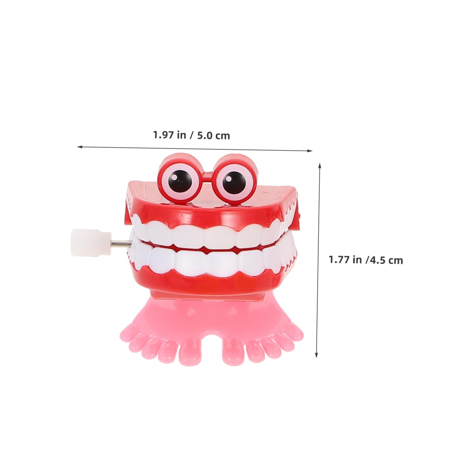 Denti Ballerini A Carica, Giocattolo Vintage, Riempi Calza Divertente