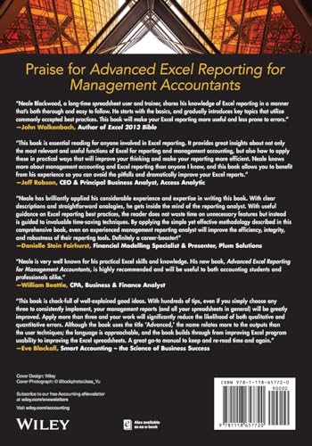 Advanced Excel Reporting for Management Accountants (Wiley Corporate F&A) - Image 2