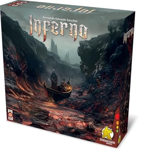 Strohmann Games, Inferno, Juego de Expertos, Juego de Mesa, 1-4 Jugadores, a Partir de 14 años, 120 Minutos, alemán | Ya disponible en tu tienda friki favorita! En mundofriki.es!