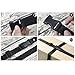 BTNOW Plastic Side Release Buckles 15 Pieces 1 Inch Flat Shape Brand 15 Pieces Tri-glide Slides for 1 Inch Webbing Strap