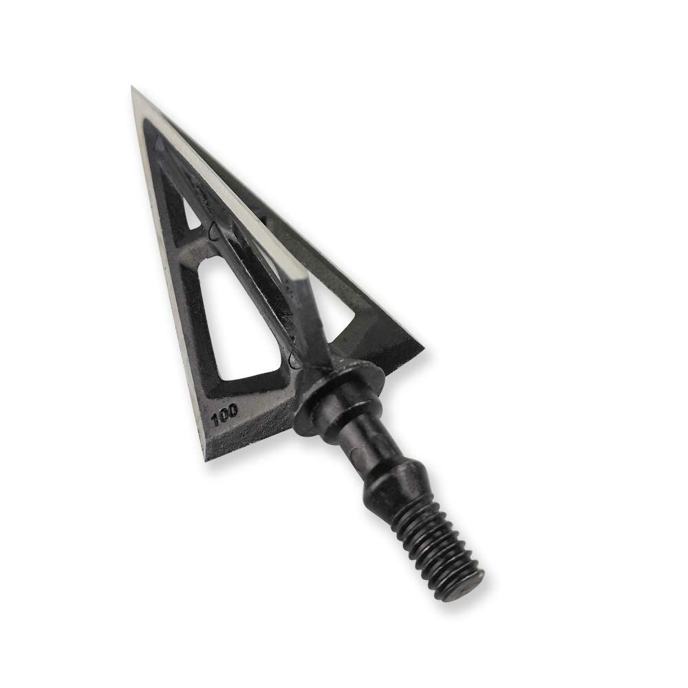 6pcs Punte da Caccia tiro con L'Arco 100Grain Punte di Freccia Punti frecce per Arco ricurvo Composto Freccia da Caccia